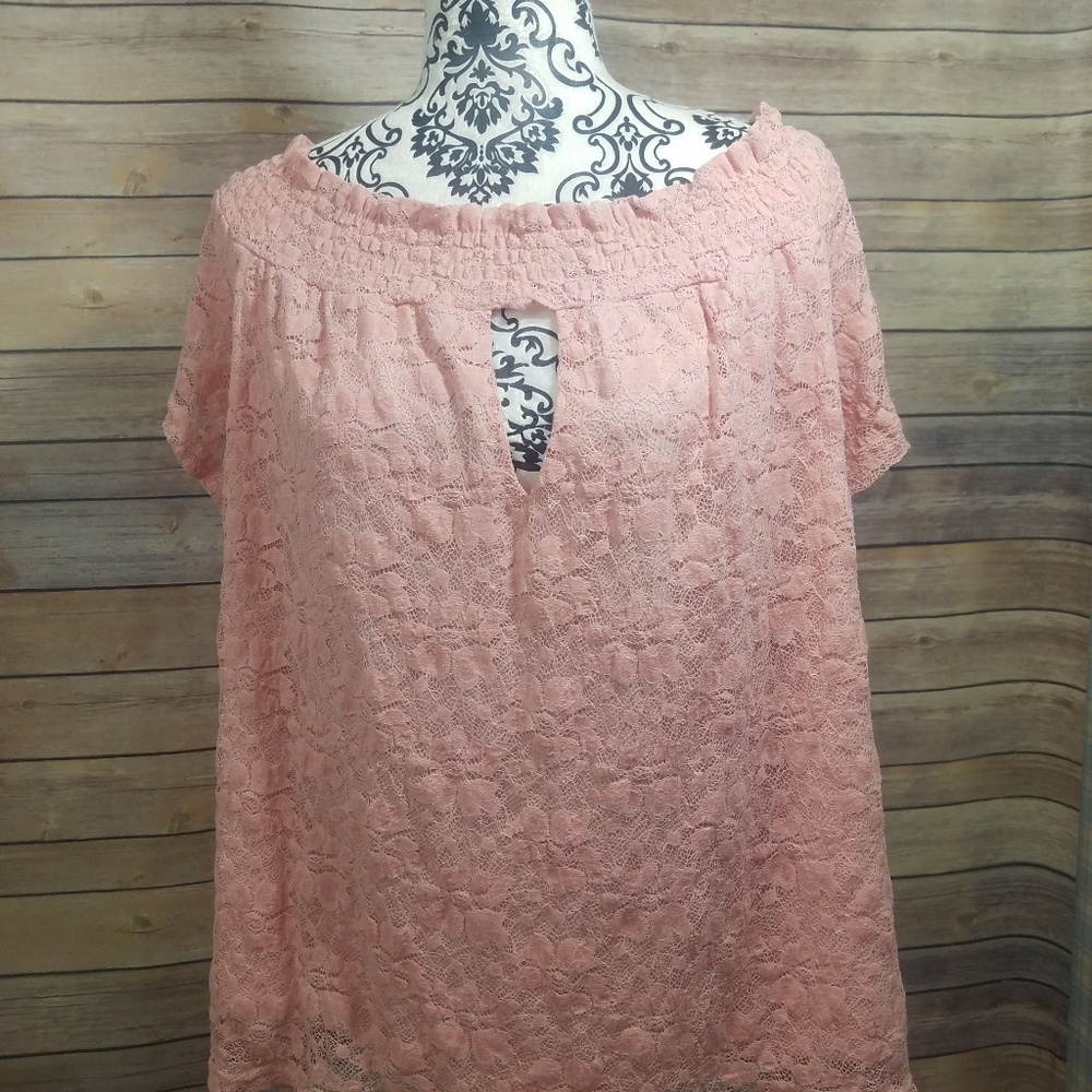 Off the shoulder Lace top